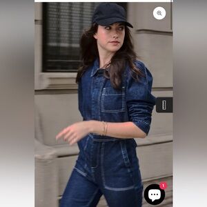 Seventy + Mochi Lorna jumpsuit NWT denim blue jeans size XS 2